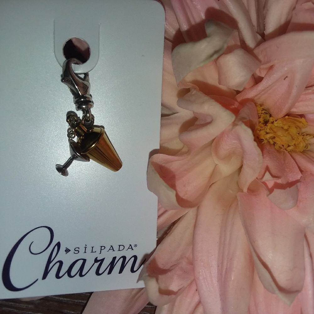 Silpada wine glass charm